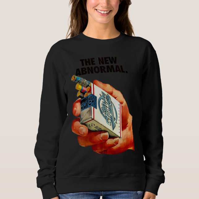 Moletom O Novo Fumante Anormal Fumando Fumaça (Frente)