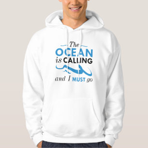 Moletom O Oceano Está Chamando