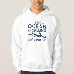 Moletom O Oceano Está Chamando