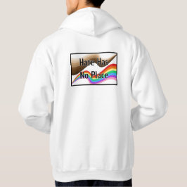 Moletom O ódio não tem lugar