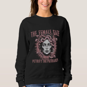 Moletom O Olhar Feminino Petrifica A Medusa Patriarcal