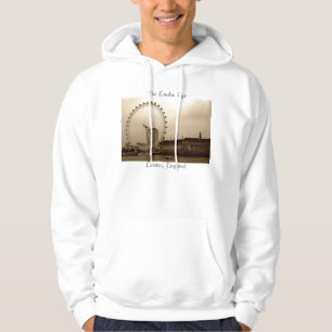 Moletom O olho de Londres, hoodie de Londres, Inglaterra