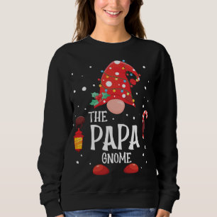 Moletom O Papa Gnomo de Natal da Família Correspondente Pa