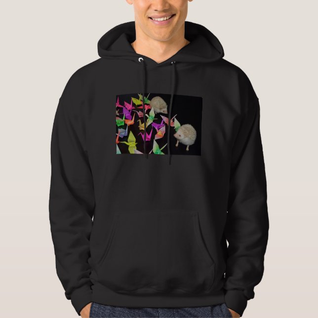 Moletom O papel Cranes o hoodie (Frente)