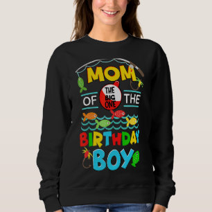 Moletom Ó Peixe Uma Roupa De Aniversário Mãe Do Nascimento