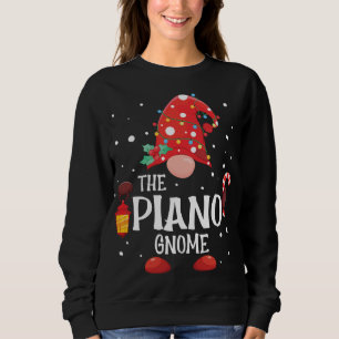 Moletom O Piano Gnomo Matching Family Christmas Gnomo Pa