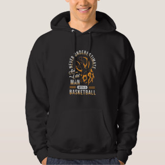 Moletom O Poder Do Velho Com Um Basquete