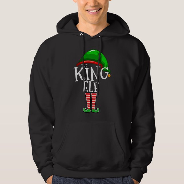 Moletom O presente de Natal da família King Elf (Frente)