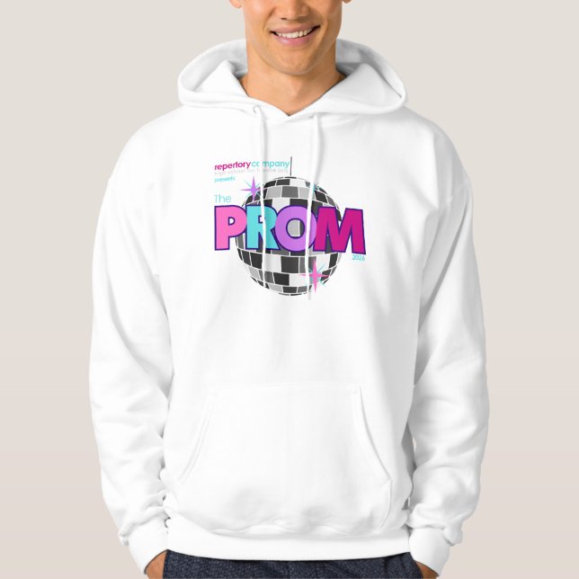 Moletom O Prom Over Head Hoodie Branco Unisex (Frente)