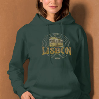 Moletom O pulso das mulheres de Lisboa, camisola básica de