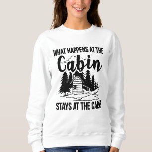 Moletom o que acontece na cabine fica na palavra da cabine