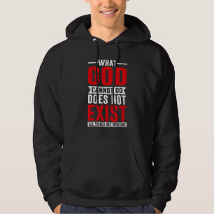 Moletom O que Deus não pode fazer não existe, Oração NSPPD