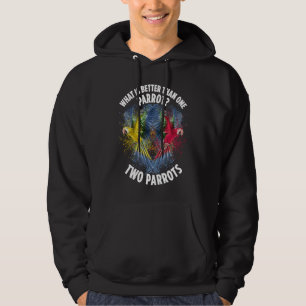 Moletom O Que É Melhor Que Um Papagaio Dois Pássaros