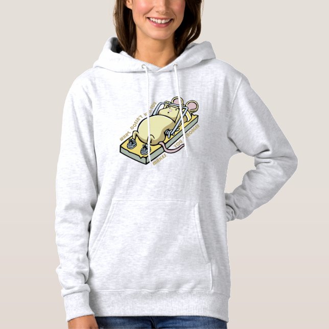 Moletom O que não matar você te torna mais forte (Frente)