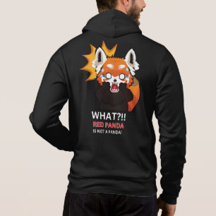 Moletom O quê? O panda vermelho não é um panda!