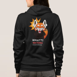 Moletom O quê? O panda vermelho não é um panda!