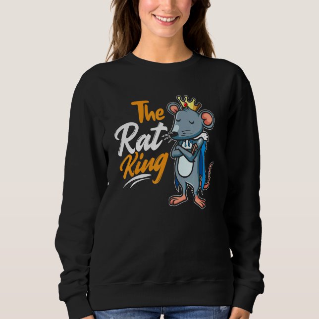 Moletom O Rat King Mouse Rodent Proprietário (Frente)