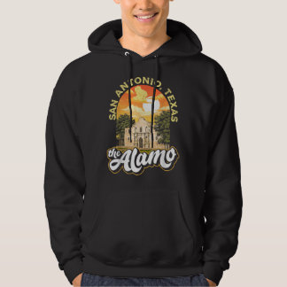 Moletom O Retro da Missão Vintage da Alamo San Antonio Tex
