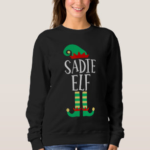 Moletom O Sadie Elf Família Combinando Pijamas de Natal