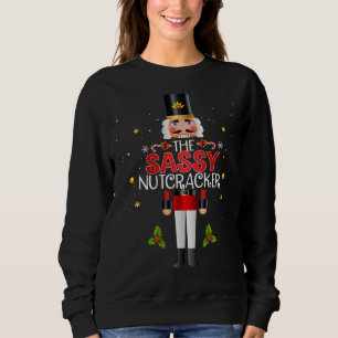 Moletom O Sassy Nutcracker Group que Corresponde ao Natal 
