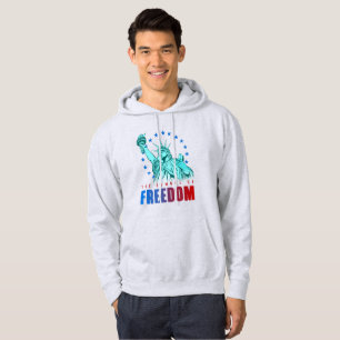 Moletom O Símbolo da Liberdade Hoodie de uso masculino