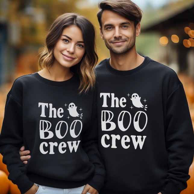 Moletom O Sweatshirt Do Boo Crew Halloween (Criador carregado)