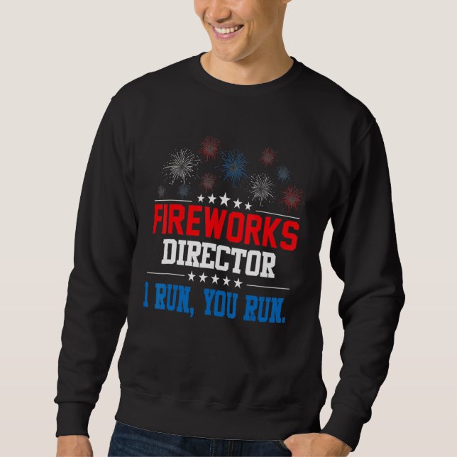 Moletom O Técnico Do Diretor Do Firework Que Eu Lhe Lidero (Frente)