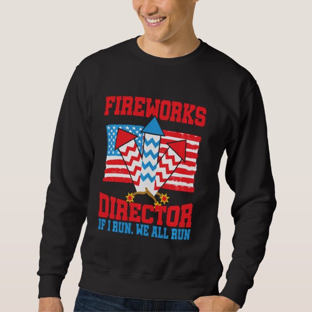 Moletom O Técnico Do Diretor Do Firework Que Eu Lhe Lidero (Frente)