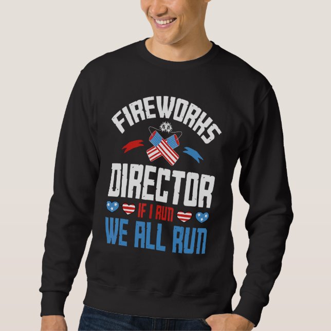 Moletom O Técnico Do Diretor Do Firework Que Eu Lhe Lidero (Frente)