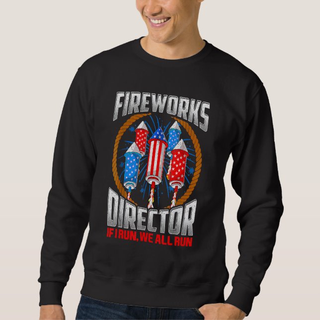 Moletom O Técnico Do Diretor Do Firework Que Eu Lhe Lidero (Frente)