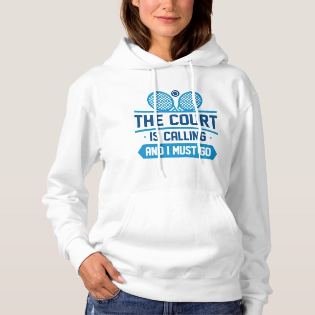 Moletom O Tribunal Está A Chamar E Eu Tenho De Ir (Frente)