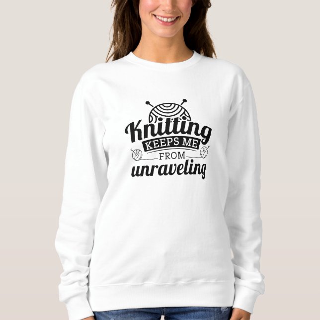 Moletom O tricô Me Impede De Desmarcar (Frente)