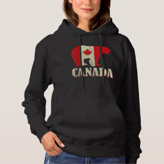 Moletom O Urso Distante é o Dia do Canadá Orgulhoso Canadá