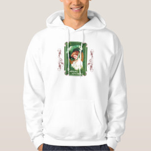 Moletom O Uso Da Camisola Com Capuz Verde