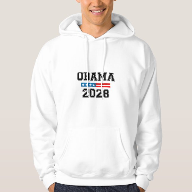 Moletom Obama 2028 Democracy Election USA (Frente)