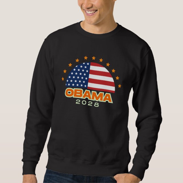 Moletom Obama 2028 Flag Hope (Frente)