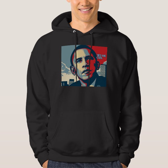 Moletom Obama "SIM NÓS PODEMOS" Hoodie (Frente)