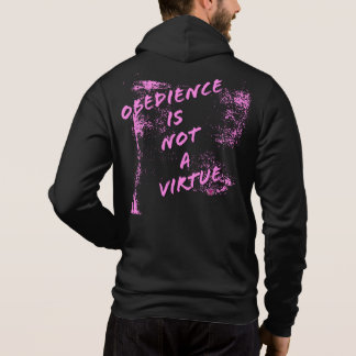 Moletom Obediência não é uma virtude Hoodie