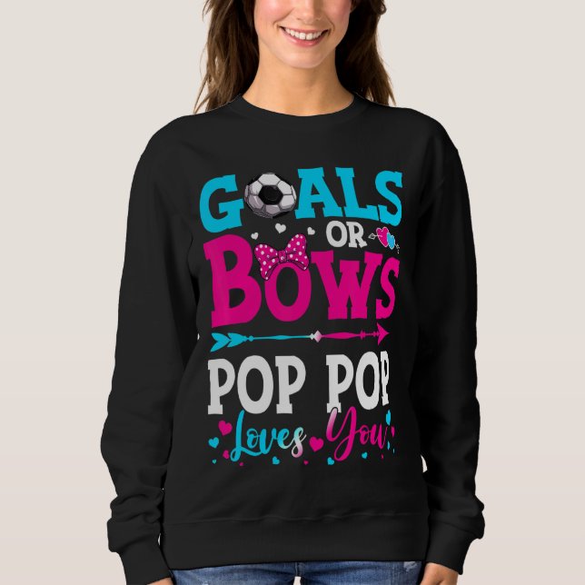 Moletom Objetivos Ou Arco Pop Pop te ama (Frente)