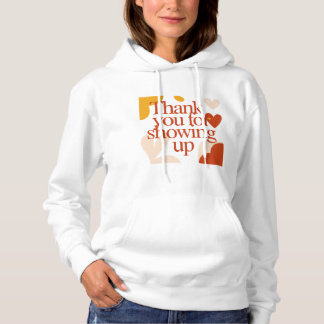 Moletom Obrigado por Comparecer - Presente do Dia dos Namo