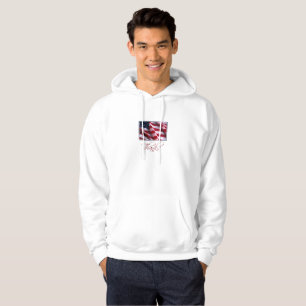 Moletom Obrigados de bandeira Patriótica Americana em Ver