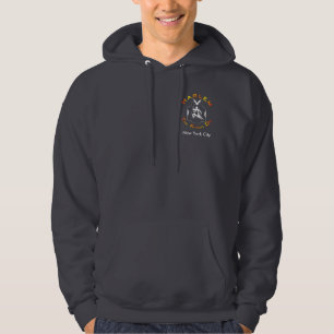 Moletom Obscuridade da camisola do Hoodie de L/s