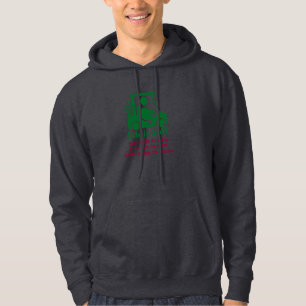 Moletom Obscuridade engraçada do verde do jogador de golf