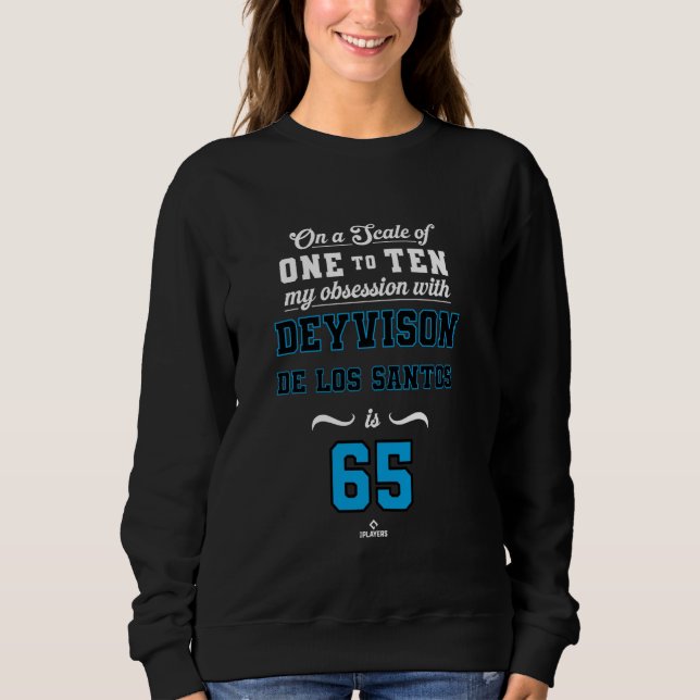 Moletom Obsessão Deyvison De Los Santos 65 Miami MLBPA (Frente)
