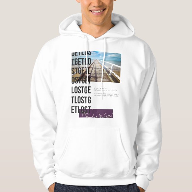 Moletom Obtenha Hoodie perdido (Frente)