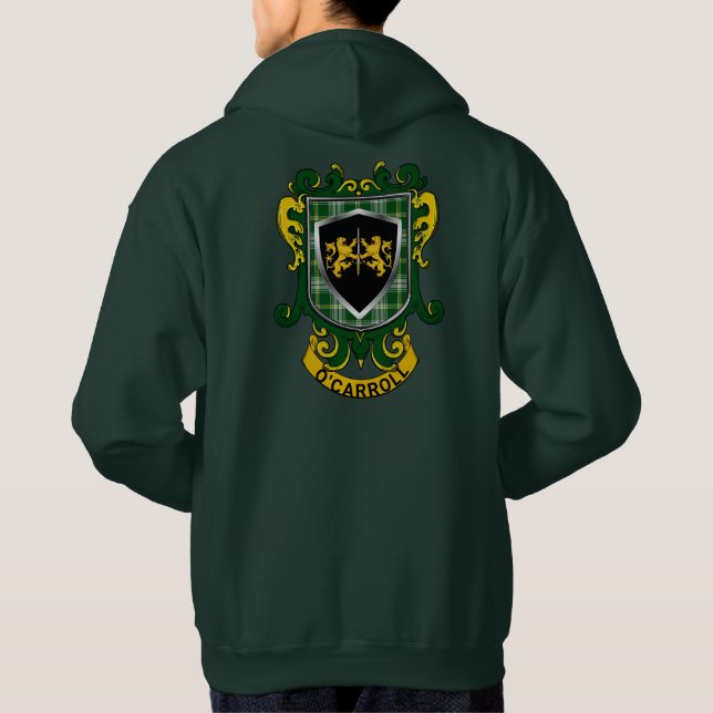 Moletom O'Carroll/Carroll Irish Shield Hoodie (Verso)