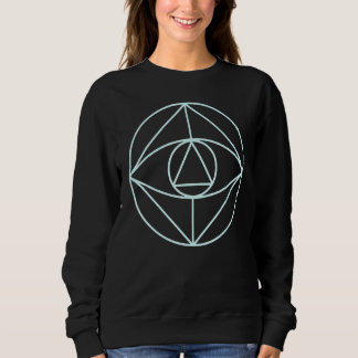 Moletom Occult Magic Sacred Geometry Circle Triangle 4