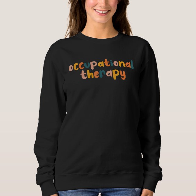 Moletom Occupational Therapy 7 Therapist Assistant Crew Bd (Frente)
