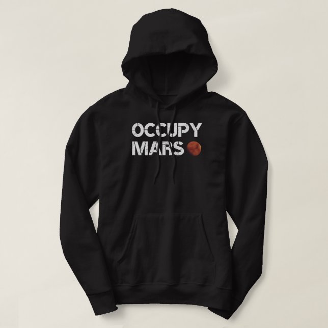 Moletom Occupy Mars (Frente do Design)
