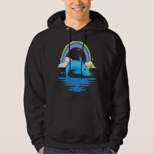 Moletom Ocean Animal Rainbow Sharchuorn Fantasy Unicorn S